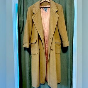 100% Camel Hair Vintage Coat